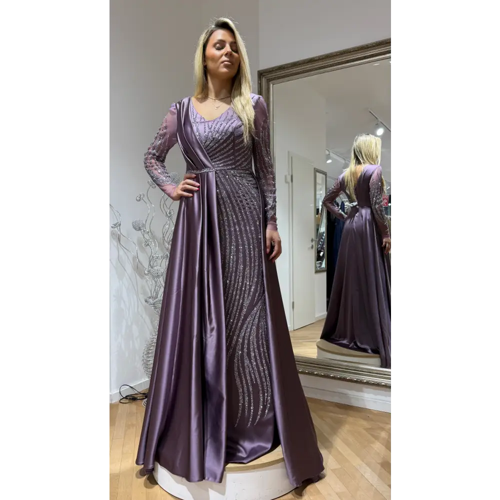 Abendkleid-Arzu-flieder