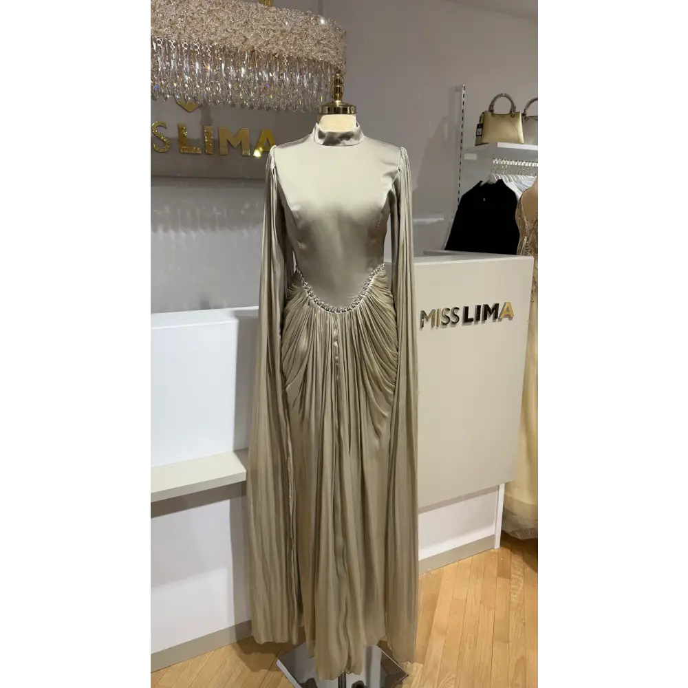 Abendkleid-Asel-Beige