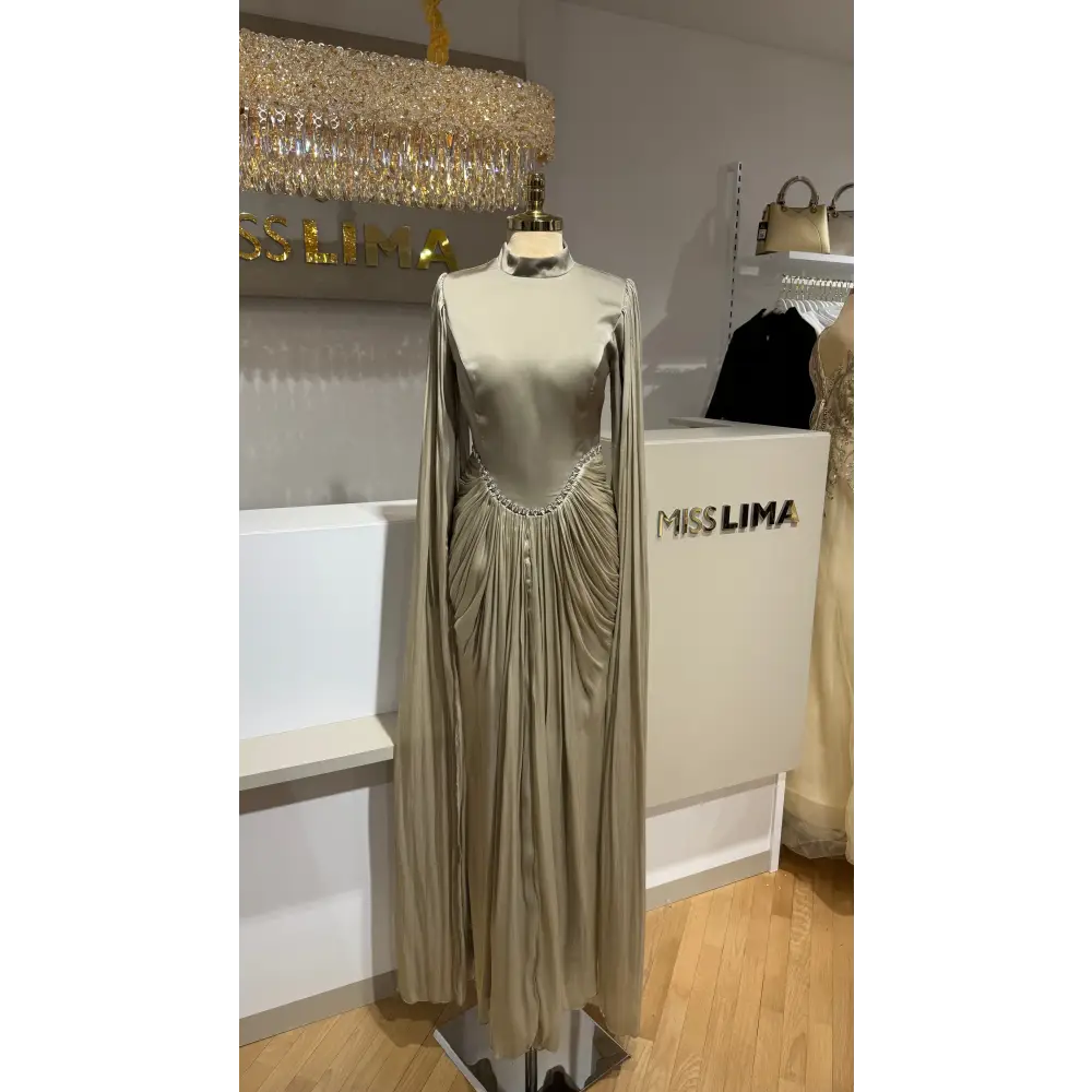 Abendkleid-Asel-Beige