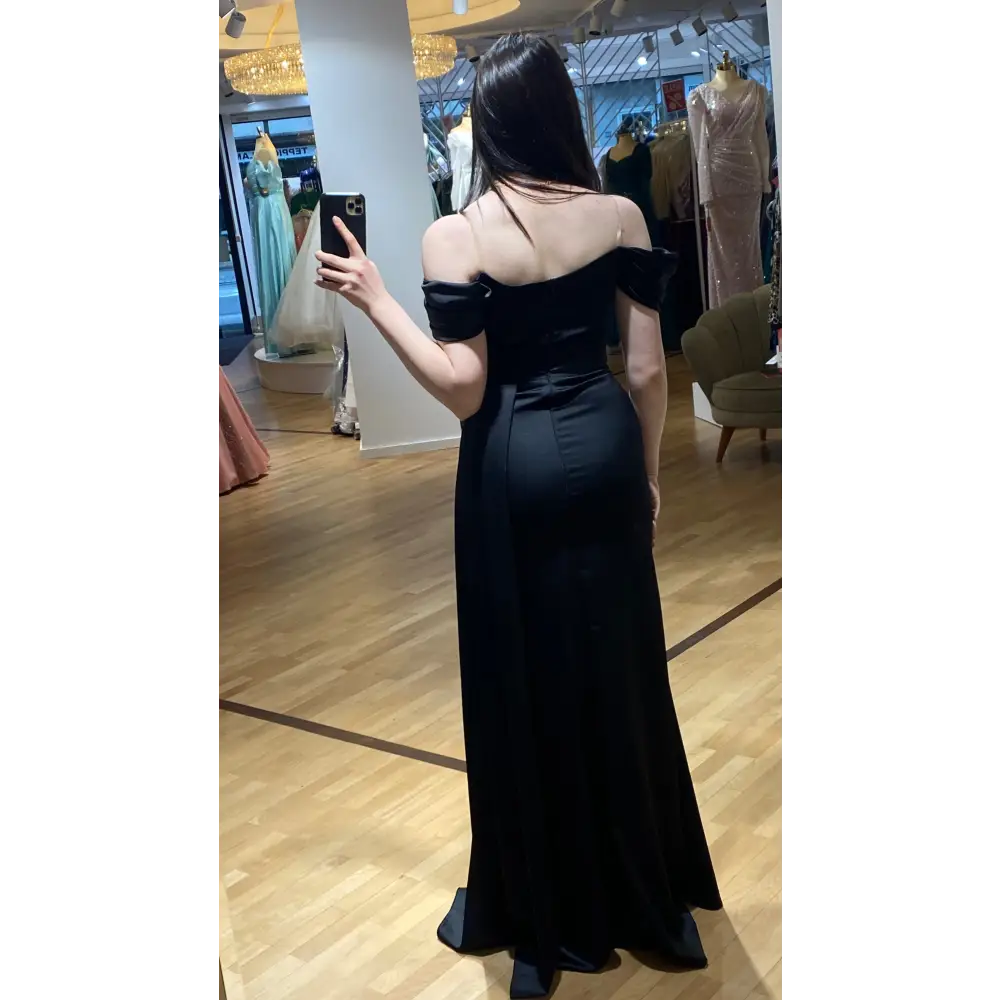 Abendkleid-Saskia-schwarz - Abendkleid