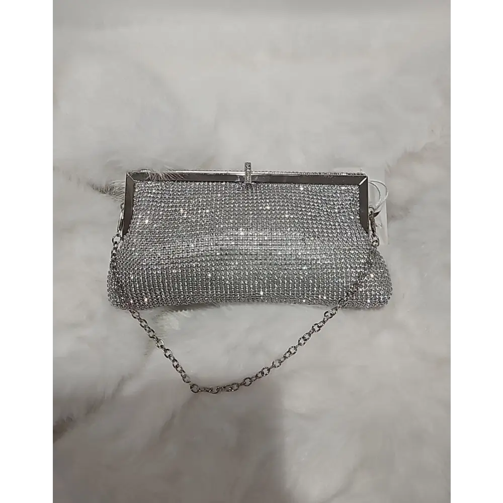 Handtasche-Jasira-silber