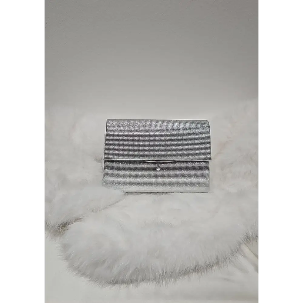 Handtasche-Solara-silber - Tasche