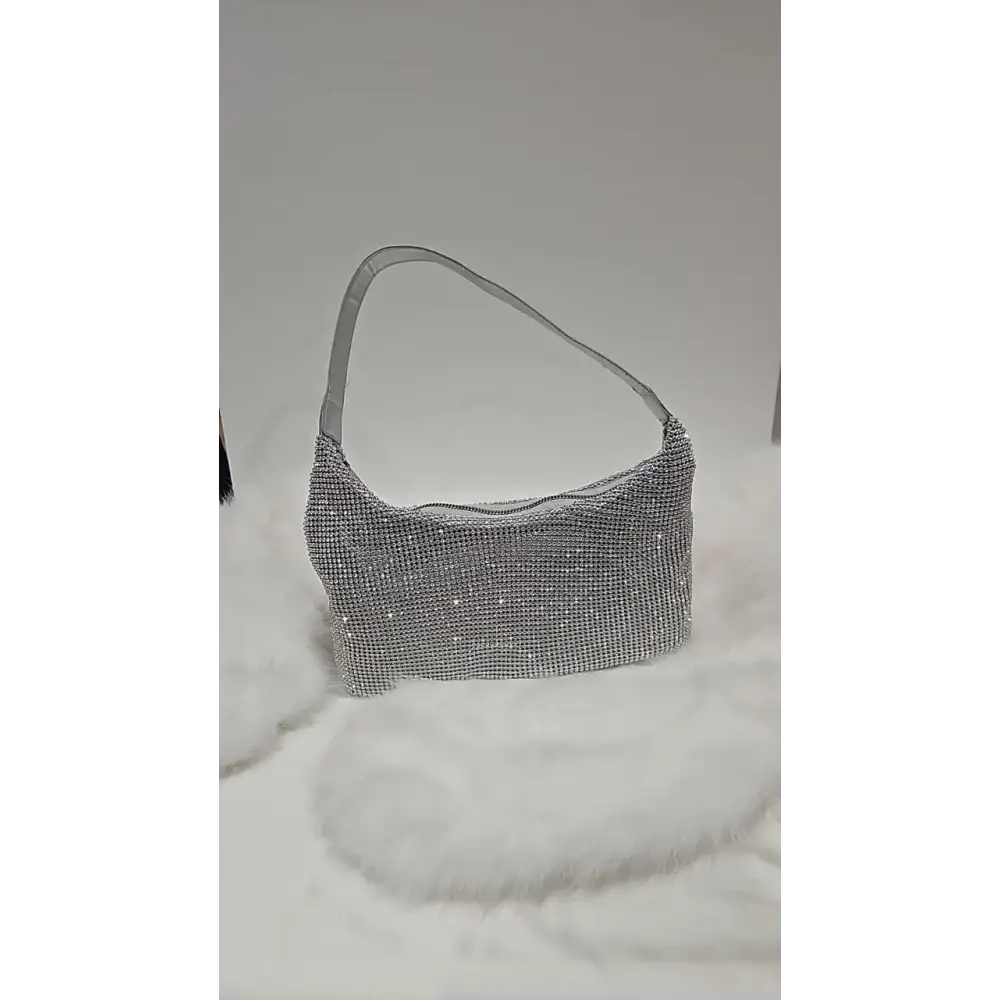 Handtasche-Velina-silber