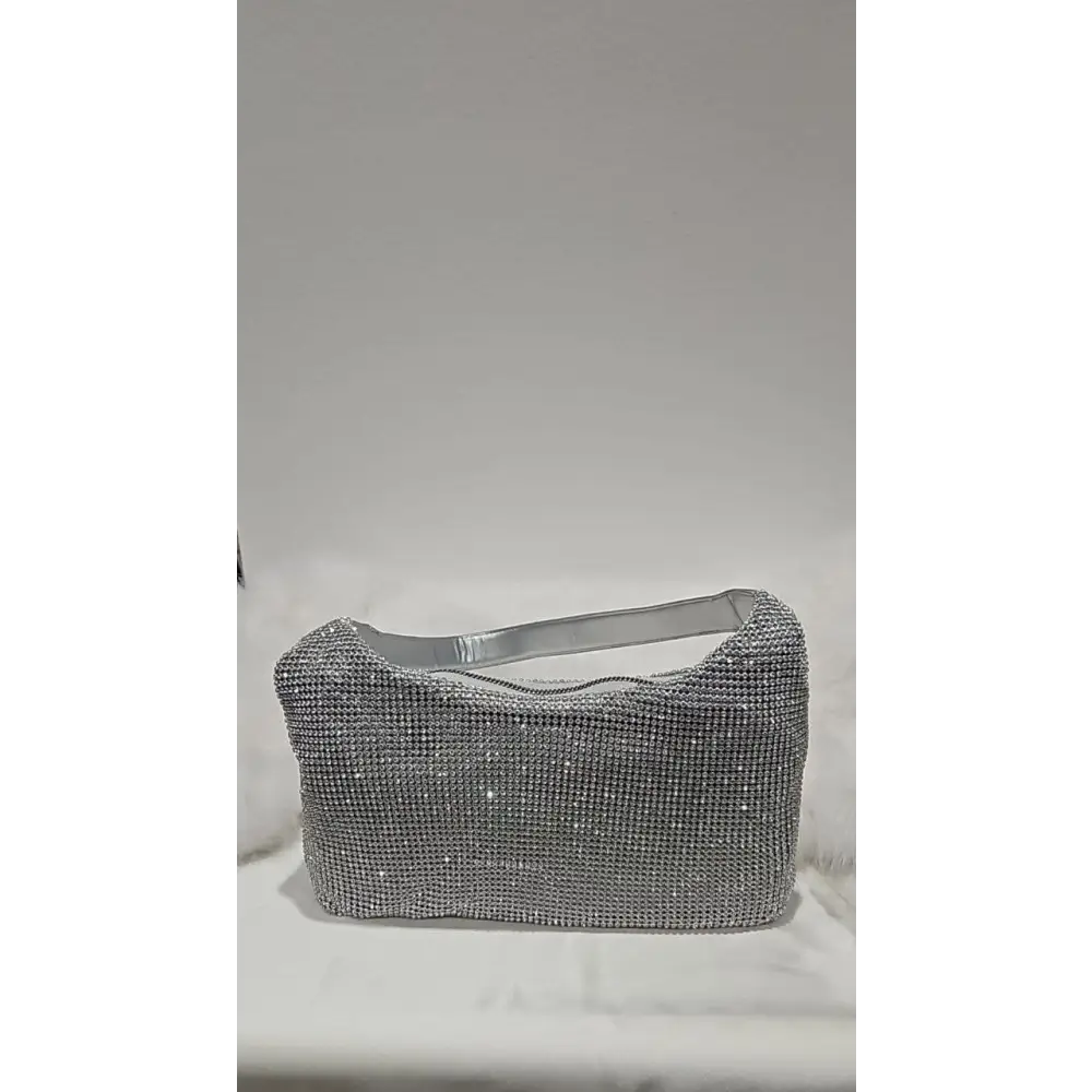 Handtasche-Velina-silber