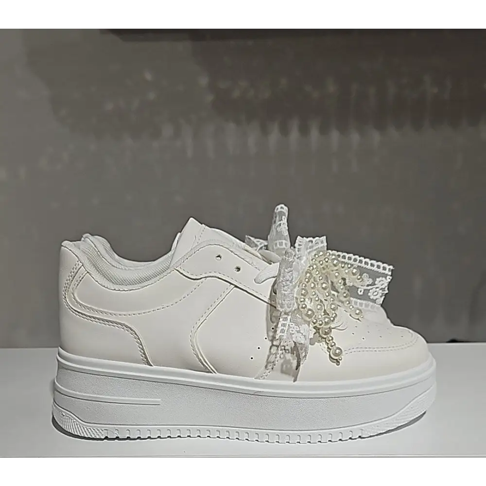 Hochzeit-Braut-Sneaker-viva-weiss - Schuhe