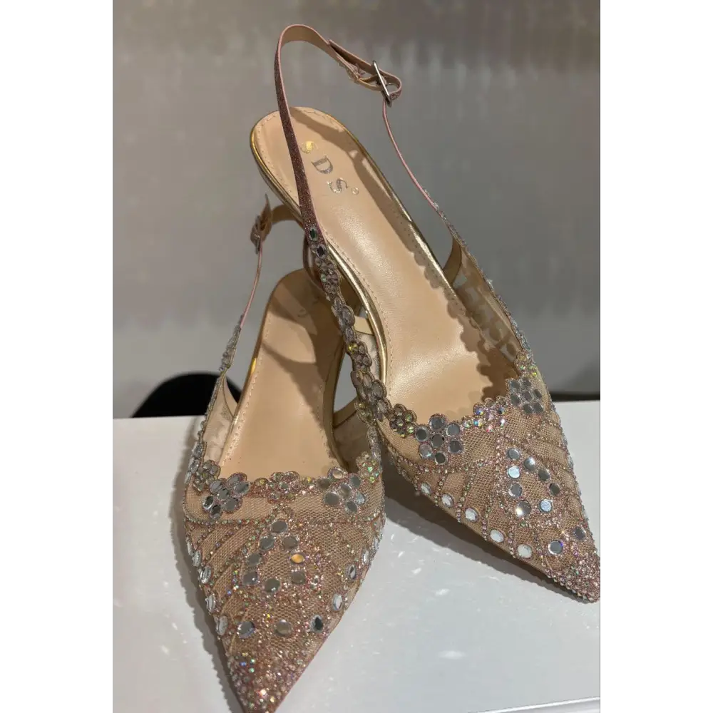 Pumps-Lyra-gold/puder - Schuhe