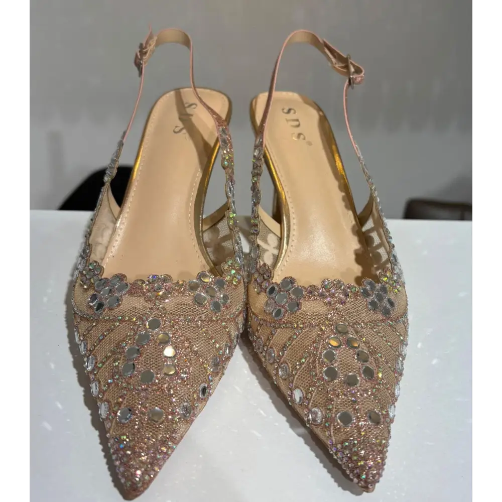 Pumps-Lyra-gold/puder - Schuhe