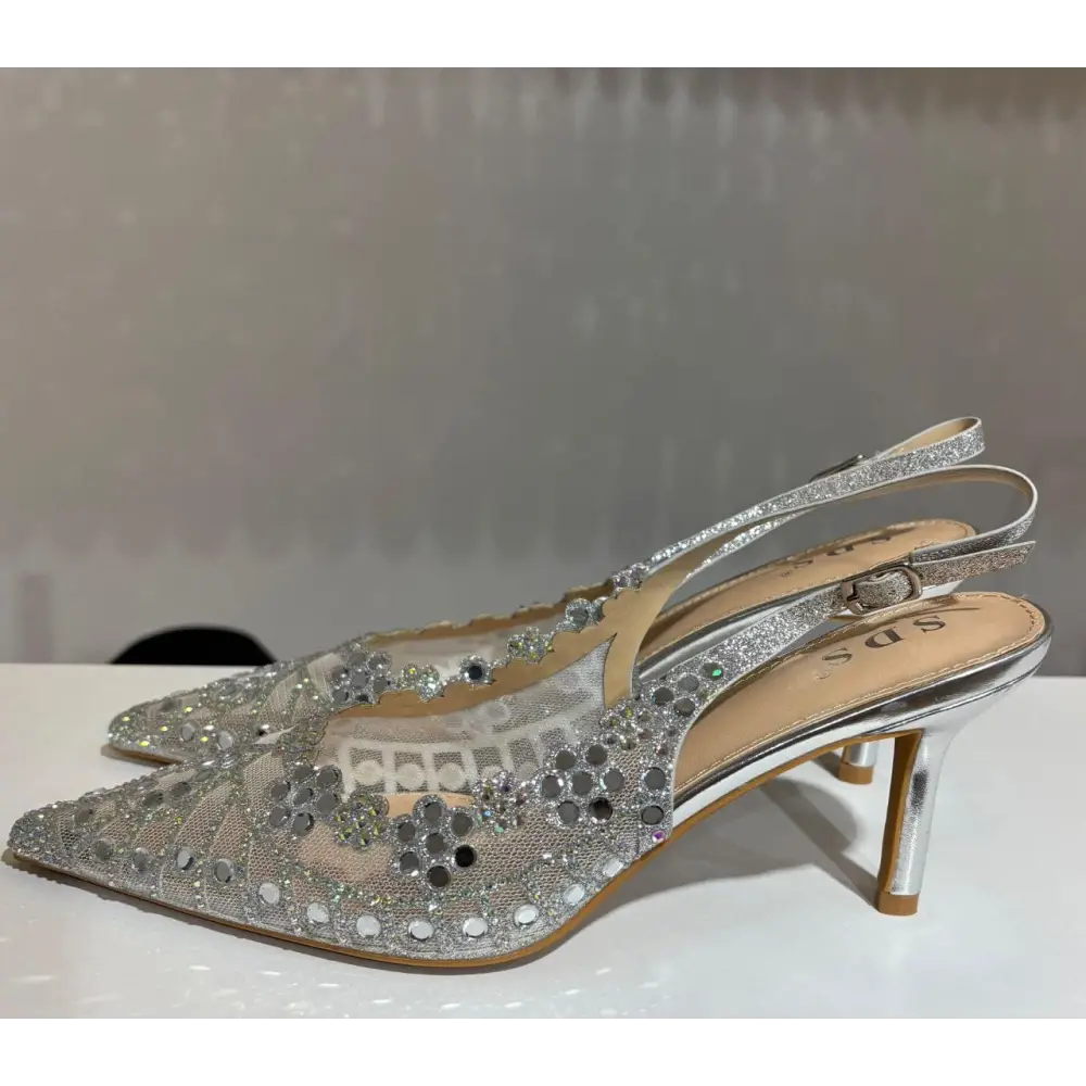 Pumps-Lyra-silber - Schuhe